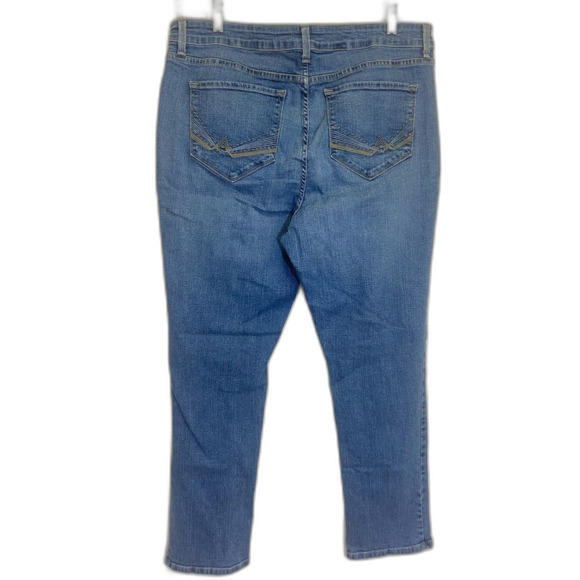 NYDJ - High Rise Mid Wash Slim Jeans - Women's size 18 - Picture 2 of 5